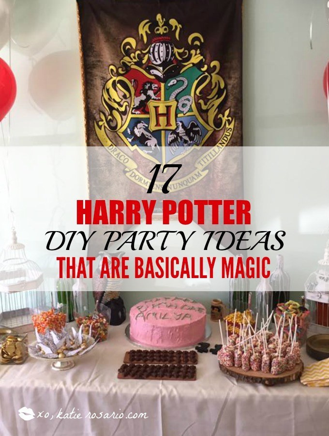 Best ideas about Harry Potter Decorations DIY
. Save or Pin xo Katie Rosario Finding Balance Between Cupcakes & Kale Now.