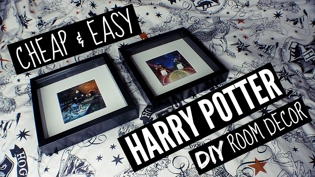 Best ideas about Harry Potter DIY Room Decor
. Save or Pin CHEAP & EASY HARRY POTTER DIY ROOM DECOR Now.