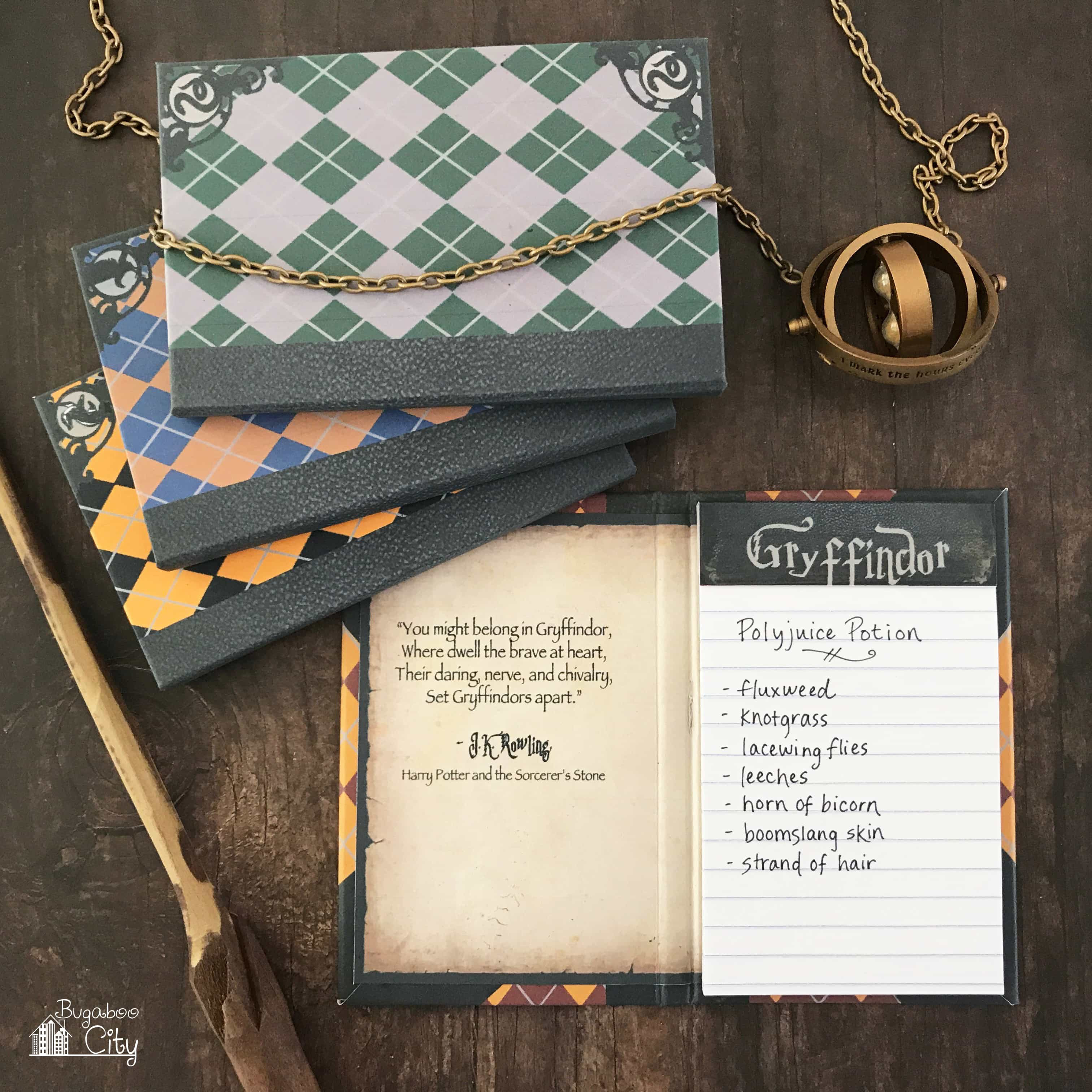 Best ideas about Harry Potter Gift Ideas Diy
. Save or Pin DIY Harry Potter Notepads BugabooCity Now.