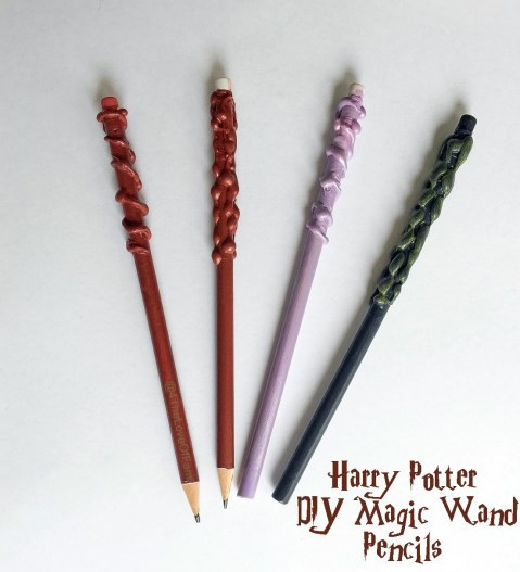 Best ideas about Harry Potter Wand DIY
. Save or Pin DIY Harry Potter Magic Wand Pencils 4 The Love Family Now.