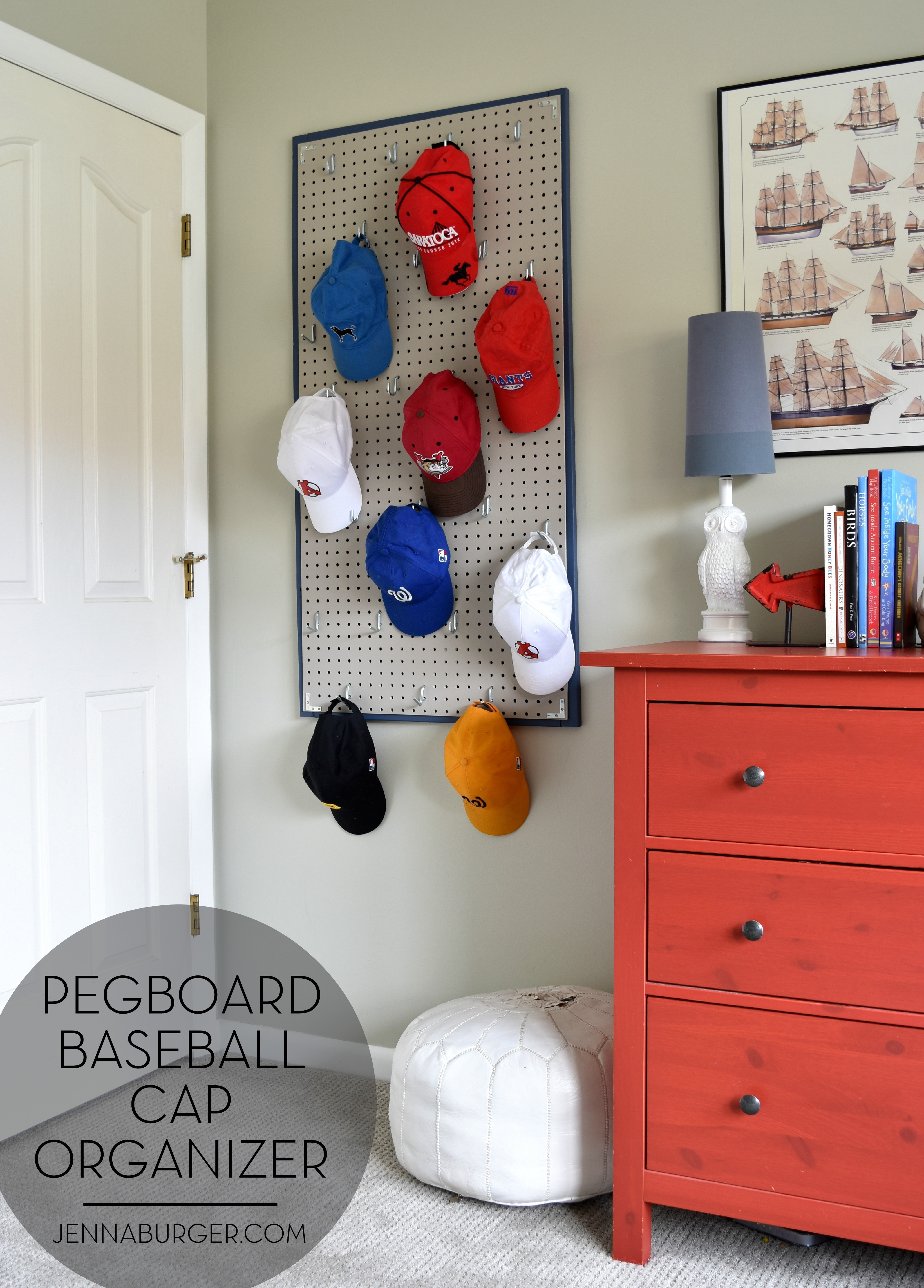 Best ideas about Hat Organizer DIY
. Save or Pin Pegboard Baseball Cap Organizer Jenna Burger Now.