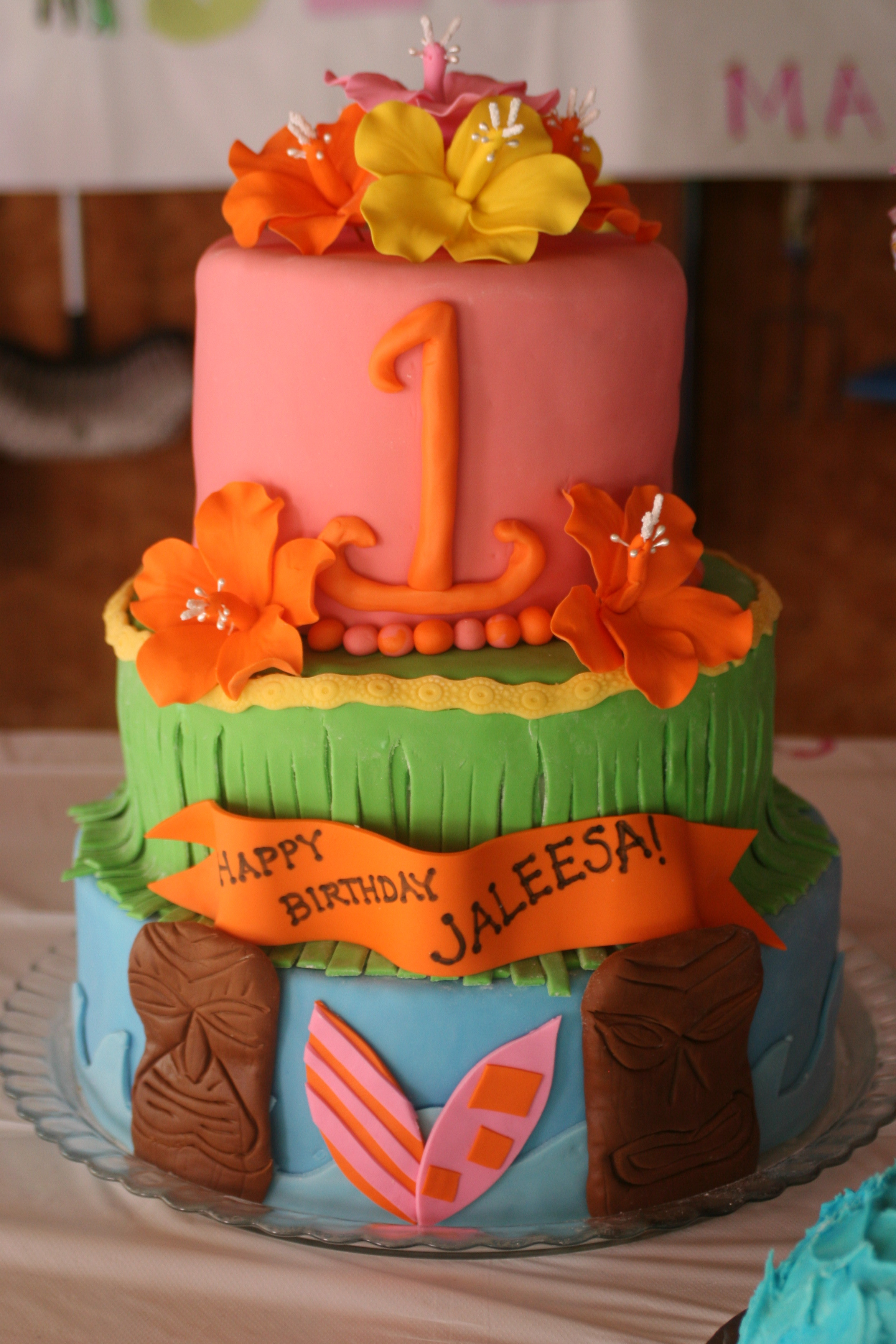 Best ideas about Hawaiian Birthday Cake
. Save or Pin gumpaste Now.