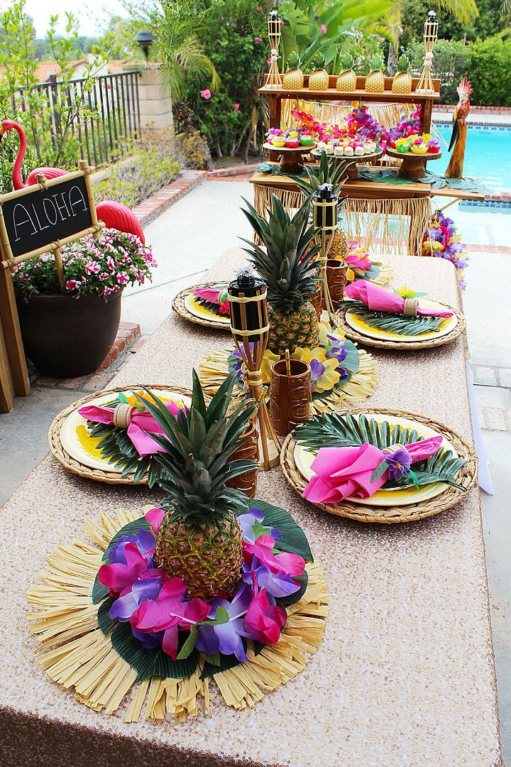 Best ideas about Hawaiian Birthday Decorations
. Save or Pin Best 25 Luau centerpieces ideas on Pinterest Now.