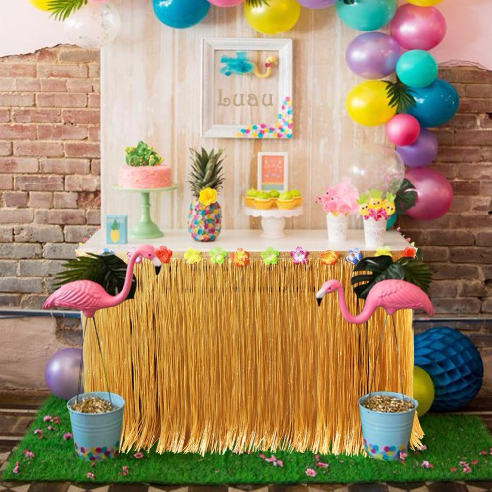 Best ideas about Hawaiian Birthday Decorations
. Save or Pin OurWarm Hawaiian Party Decorations 275x75cm Artificial Now.