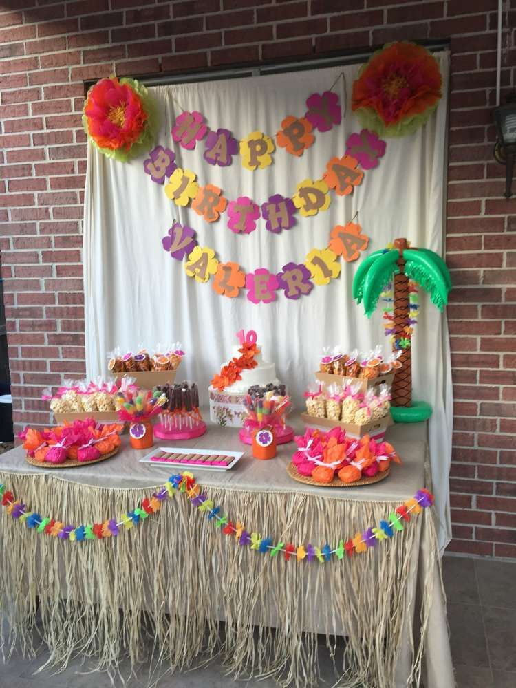 Best ideas about Hawaiian Birthday Decorations
. Save or Pin Luau Hawaiian Birthday Party Ideas in 2019 Now.