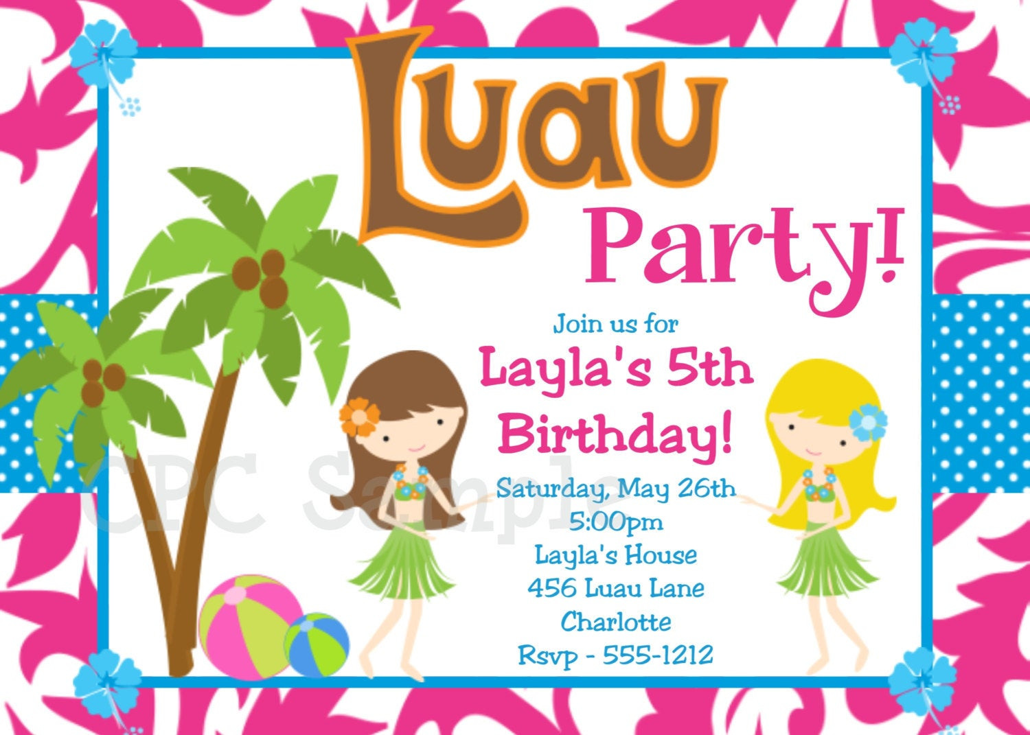 Best ideas about Hawaiian Birthday Invitations
. Save or Pin Luau Birthday Invitation Luau Party Invitations Printable or Now.