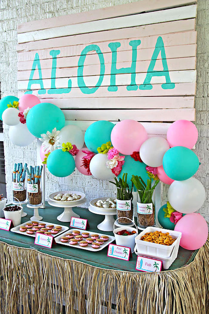 Best ideas about Hawaiian Birthday Party
. Save or Pin Kara s Party Ideas Hawaiian Luau Birthday Party Now.