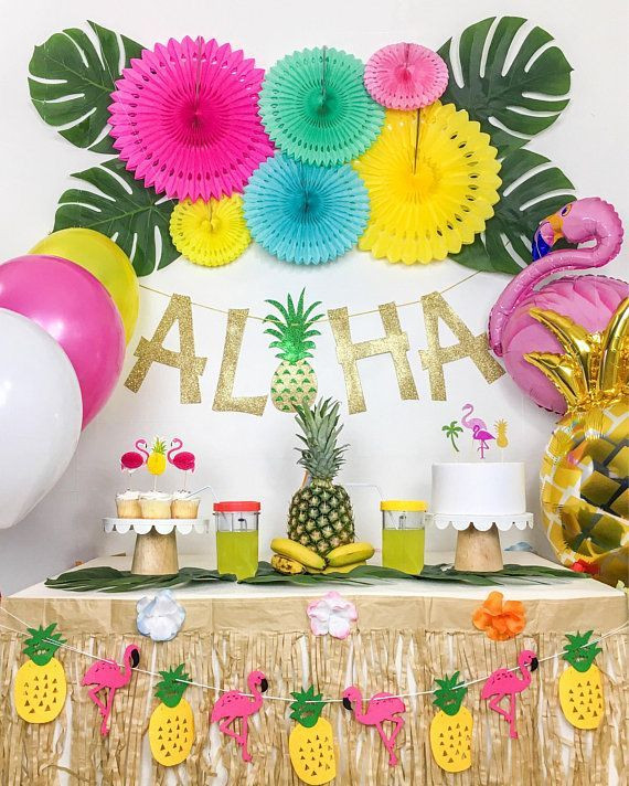 Best ideas about Hawaiian Themed Birthday Party
. Save or Pin Tropical Party Luau Party Hawaiian Party Theme Summer Now.