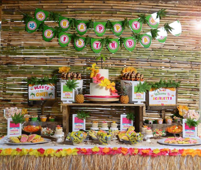 Best ideas about Hawaiian Themed Birthday Party
. Save or Pin Hawaiian Luau Themed Birthday Party Summer Babies Now.