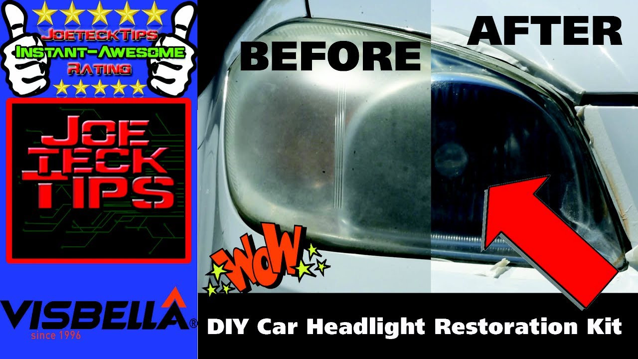 Best ideas about Headlight Restoration DIY
. Save or Pin DIY Car Headlight Restoration Kit 3 steps Now.