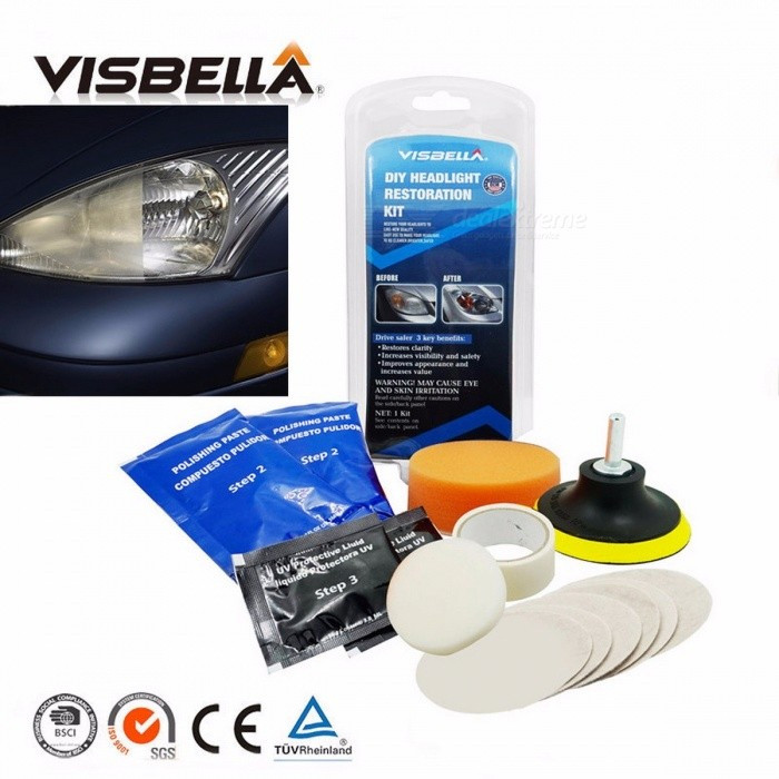 Best ideas about Headlight Restoration DIY
. Save or Pin Visbella DIY Headlight Restoration Kit Headlamp Brightener Now.