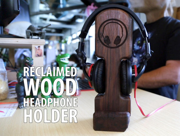 Best ideas about Headphone Holder DIY
. Save or Pin reclaimed wood headphone holder All Now.
