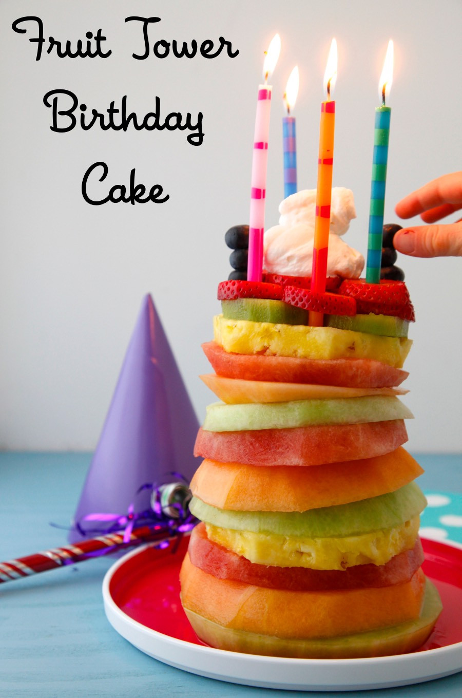 Best ideas about Healthy Birthday Cake
. Save or Pin Fruit Tower Birthday Cake Now.