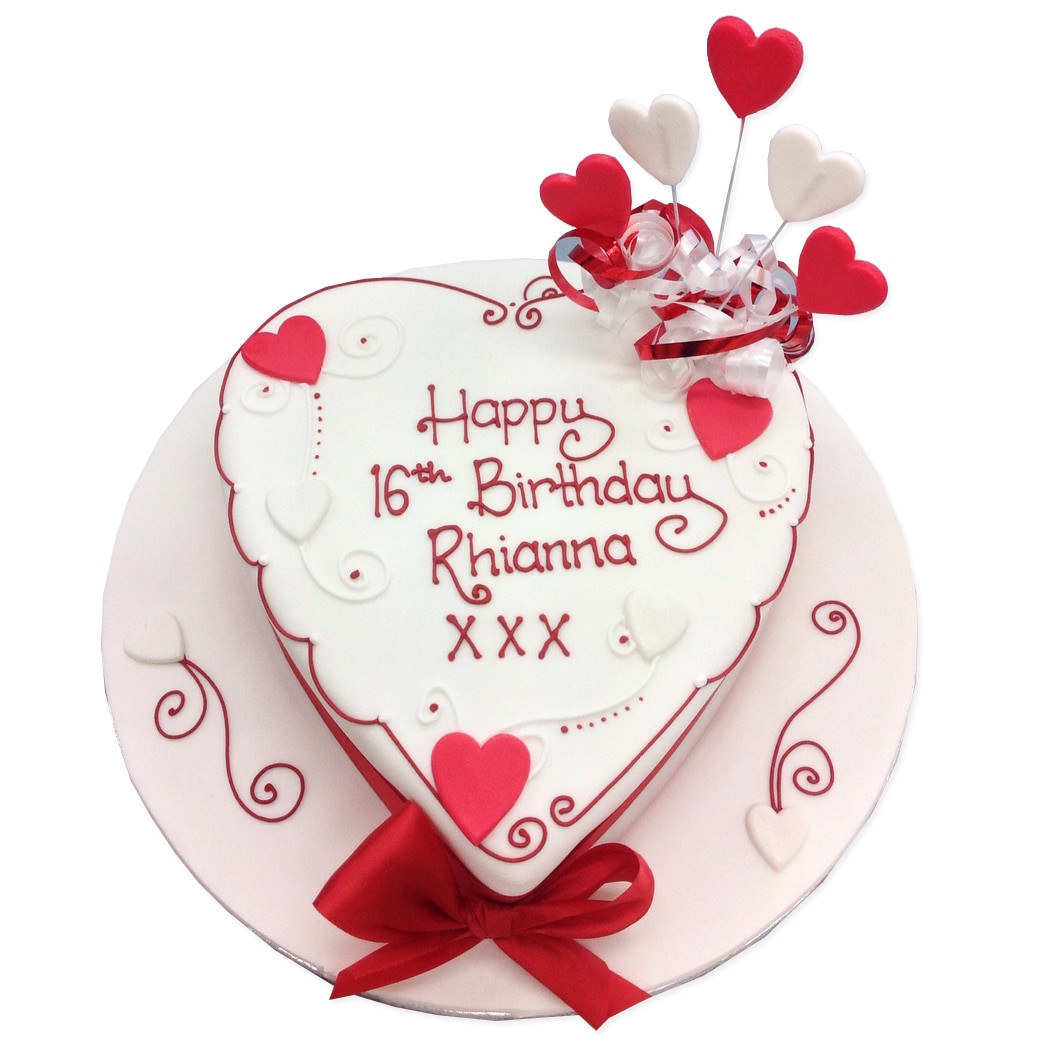 Best ideas about Heart Birthday Cake
. Save or Pin Birthday Cakes delivered in London Now.