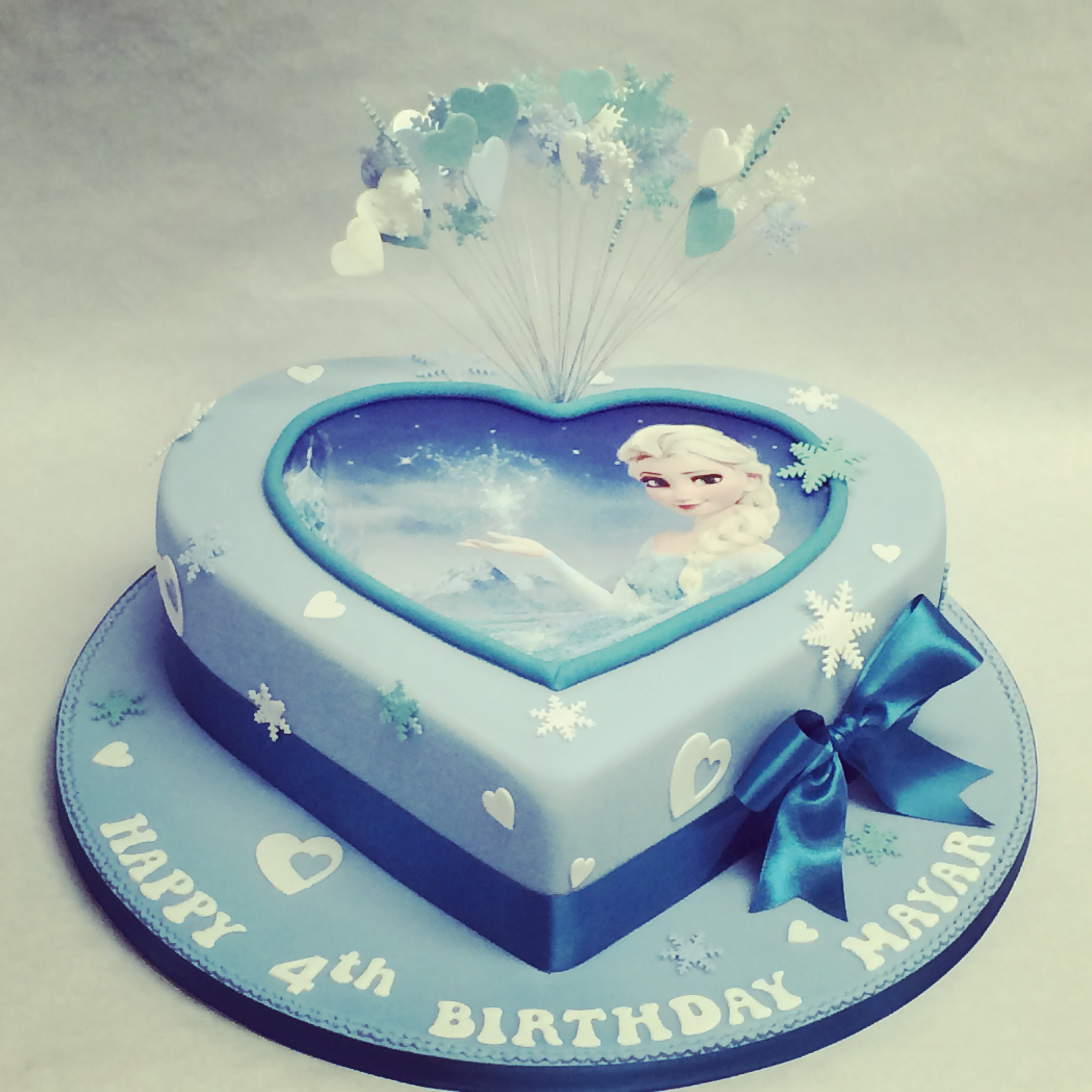 Best ideas about Heart Birthday Cake
. Save or Pin 12" Heart Shaped Frozen Cake Children s Birthday Cakes Now.