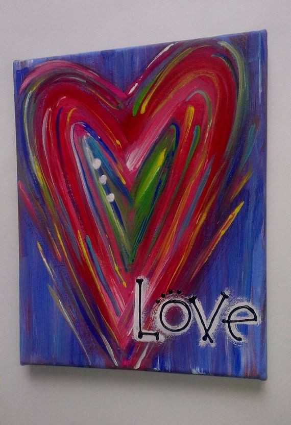 Best ideas about Heart Painting Ideas
. Save or Pin 17 Best images about Canvas Ideas on Pinterest Now.