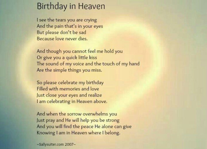 Best ideas about Heavenly Birthday Quotes
. Save or Pin Birthday In Heaven Poems Quotes QuotesGram Now.