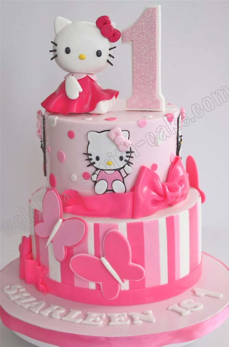 Best ideas about Hello Kitty Birthday Cake
. Save or Pin Celebrate with Cake 1st Birthday Hello Kitty Tier Cake Now.