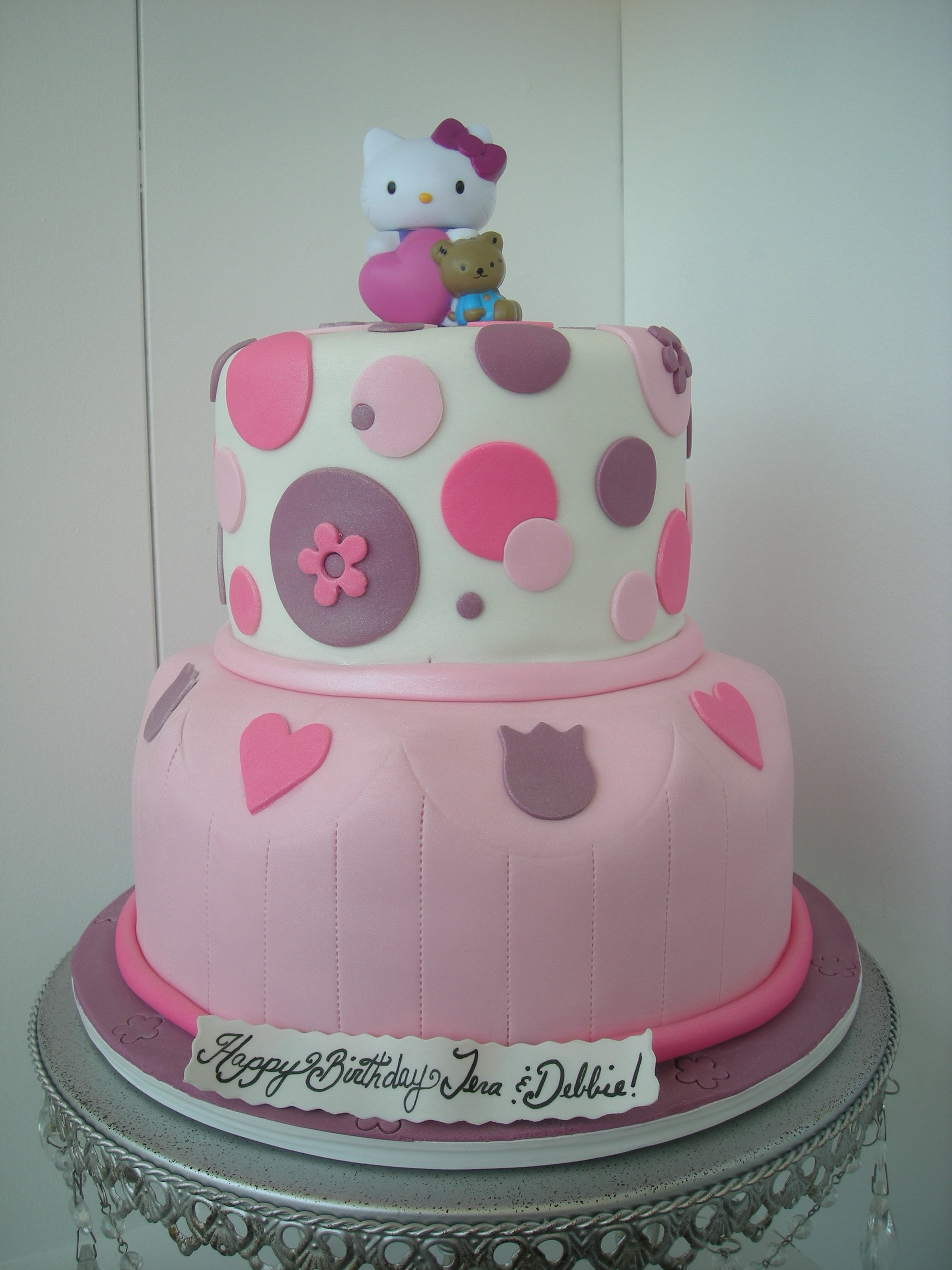 Best ideas about Hello Kitty Birthday Cake
. Save or Pin Fondant Hello Kitty Cake Now.