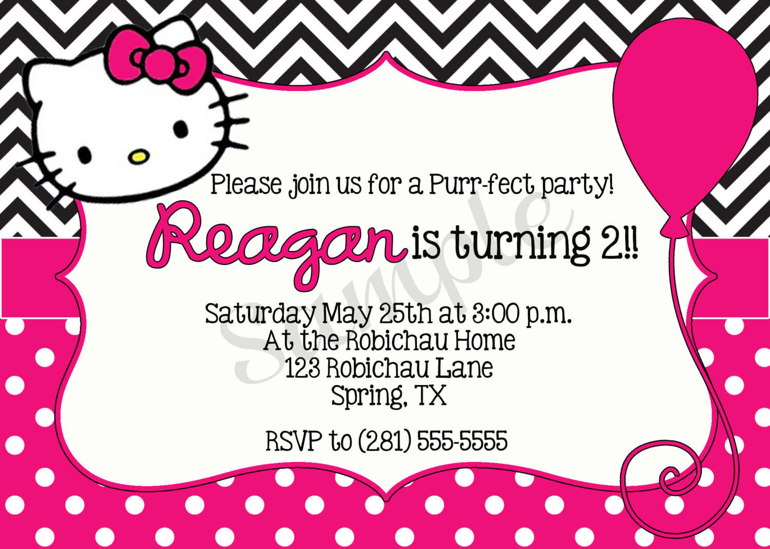 Best ideas about Hello Kitty Birthday Invitations
. Save or Pin Hello Kitty Printable Birthday Invitations Now.