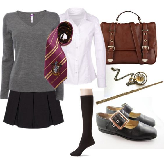 Best ideas about Hermione Costume DIY
. Save or Pin "Hermione Granger Costume" by ardice on Polyvore Now.