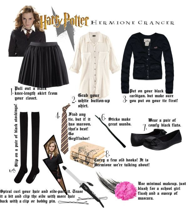 Best ideas about Hermione Granger Costume DIY
. Save or Pin Hermione DIY Halloween Costume Now.