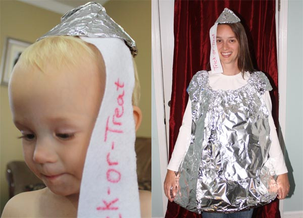 Best ideas about Hershey Kiss Costume DIY
. Save or Pin Homemade Halloween Costumes For Adults 2010 Now.