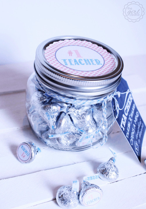 Best ideas about Hershey Kisses Gift Ideas
. Save or Pin Teacher Appreciation Hershey Kiss Gift Jar Now.