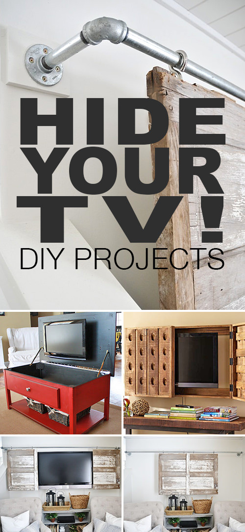 Best ideas about Hide Tv Behind Painting DIY
. Save or Pin Hide Your TV DIY Projects Now.