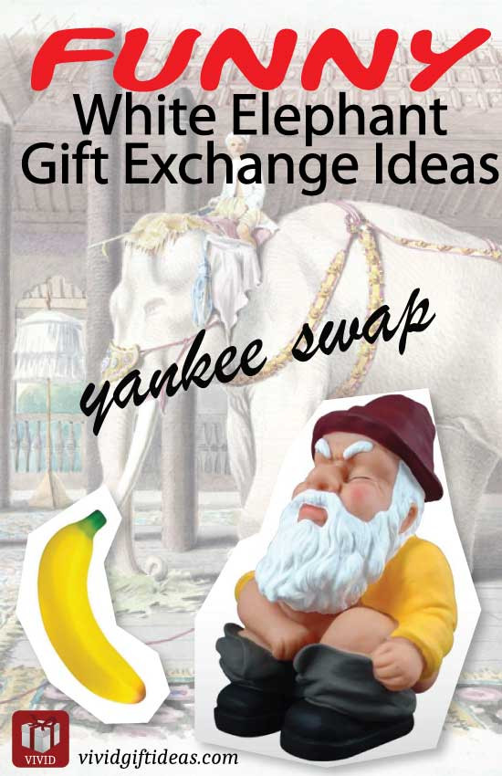 Best ideas about Hilarious White Elephant Gift Ideas
. Save or Pin Unique White Elephant Gift Exchange Ideas Vivid s Now.
