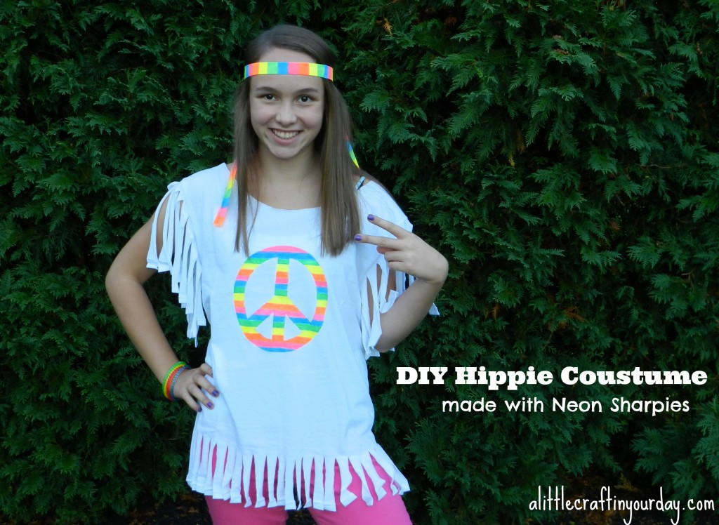 Best ideas about Hippie Halloween Costumes DIY
. Save or Pin Hippie Halloween Costume A Little Craft In Your Day Now.