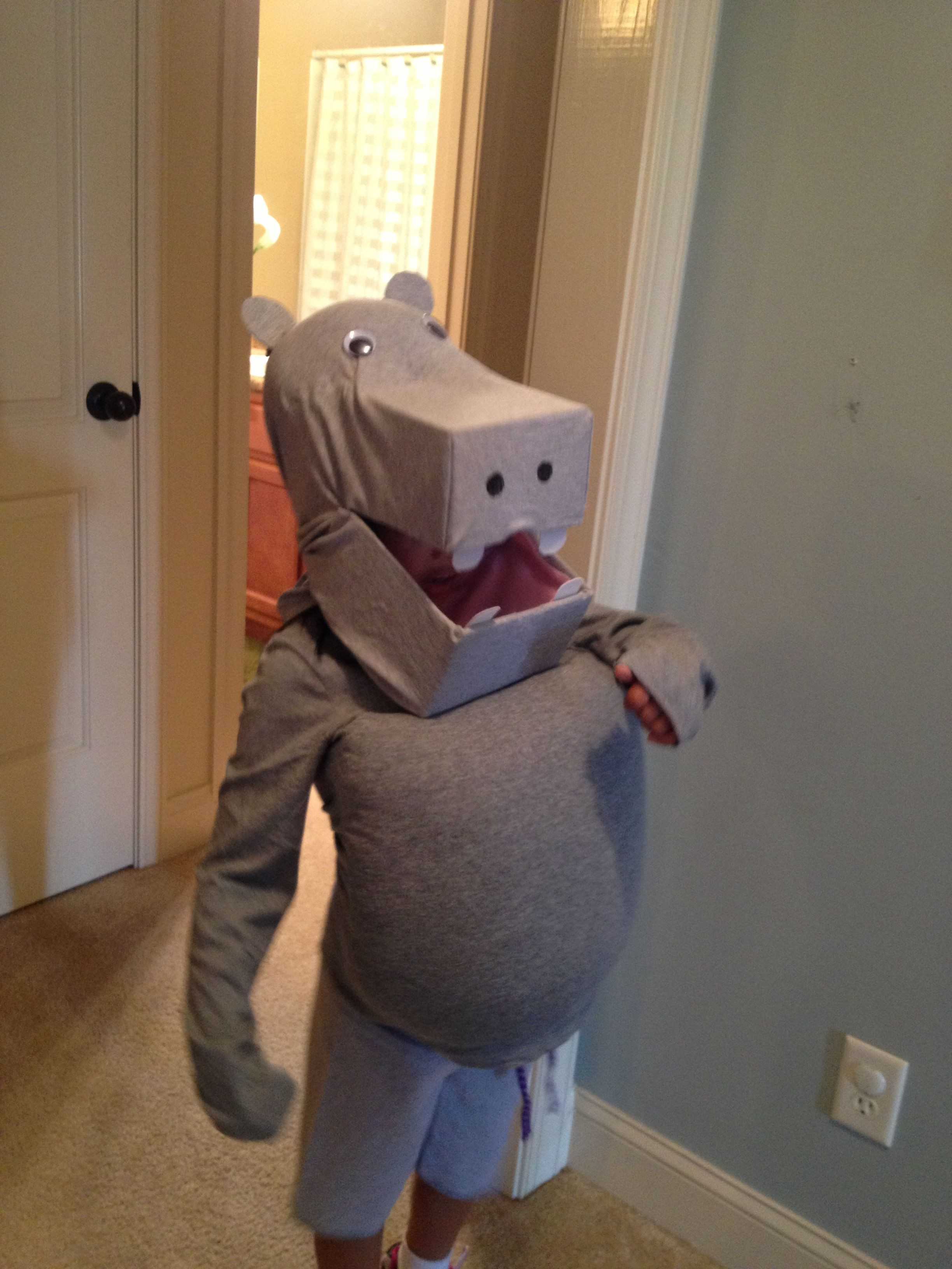 Best ideas about Hippo Costume DIY
. Save or Pin Homemade Hippo costume no sewing required Just use 2 Now.