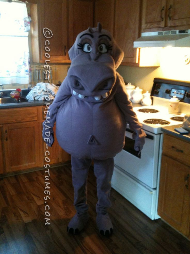 Best ideas about Hippo Costume DIY
. Save or Pin Coolest Homemade Gloria the Hippo Costume Now.