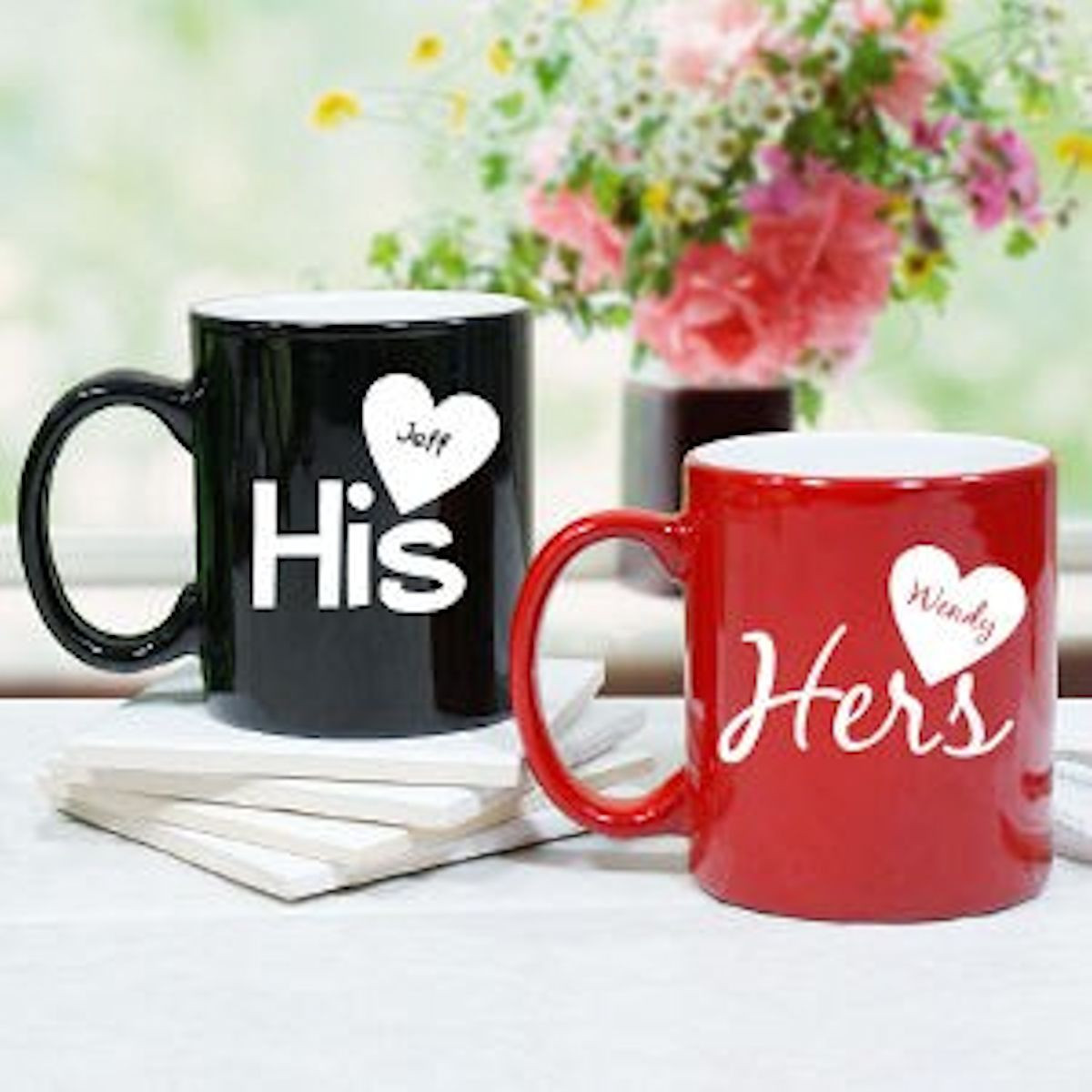 Best ideas about His And Her Gift Ideas
. Save or Pin Personalized Ceramic Coffee Mugs & Cups His & Her Mugs Now.