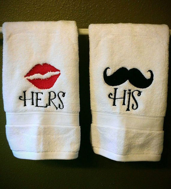Best ideas about His And Her Gift Ideas
. Save or Pin His and Hers Mustache and Lips Hand Towels Now.