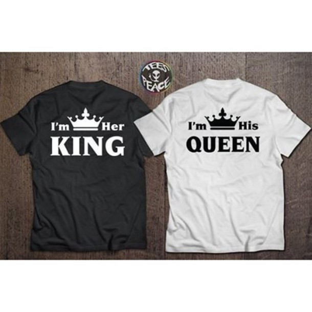 Best ideas about His And Her Gift Ideas
. Save or Pin t shirt tees2peace jaime king king and queen queen Now.