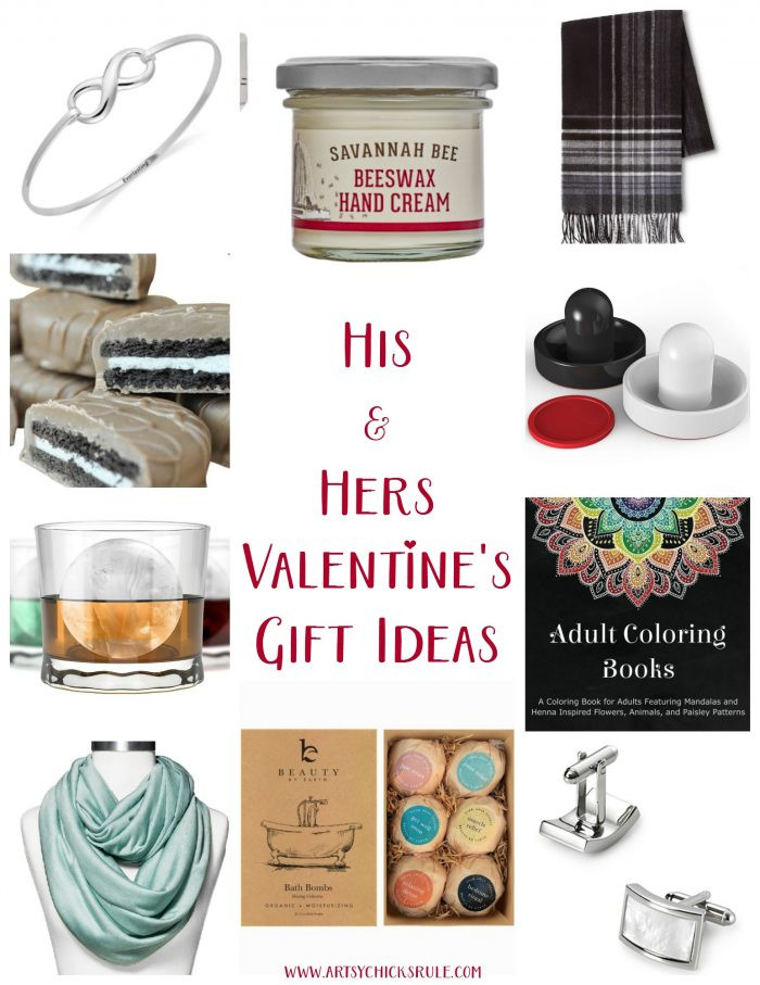 Best ideas about His And Hers Gift Ideas
. Save or Pin His and Hers Valentine s Gift Ideas Artsy Chicks Rule Now.