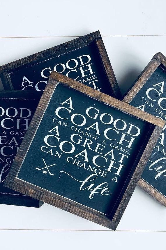 Best ideas about Hockey Coach Gift Ideas
. Save or Pin Coach wood sign coach t idea ️ Hockey Now.