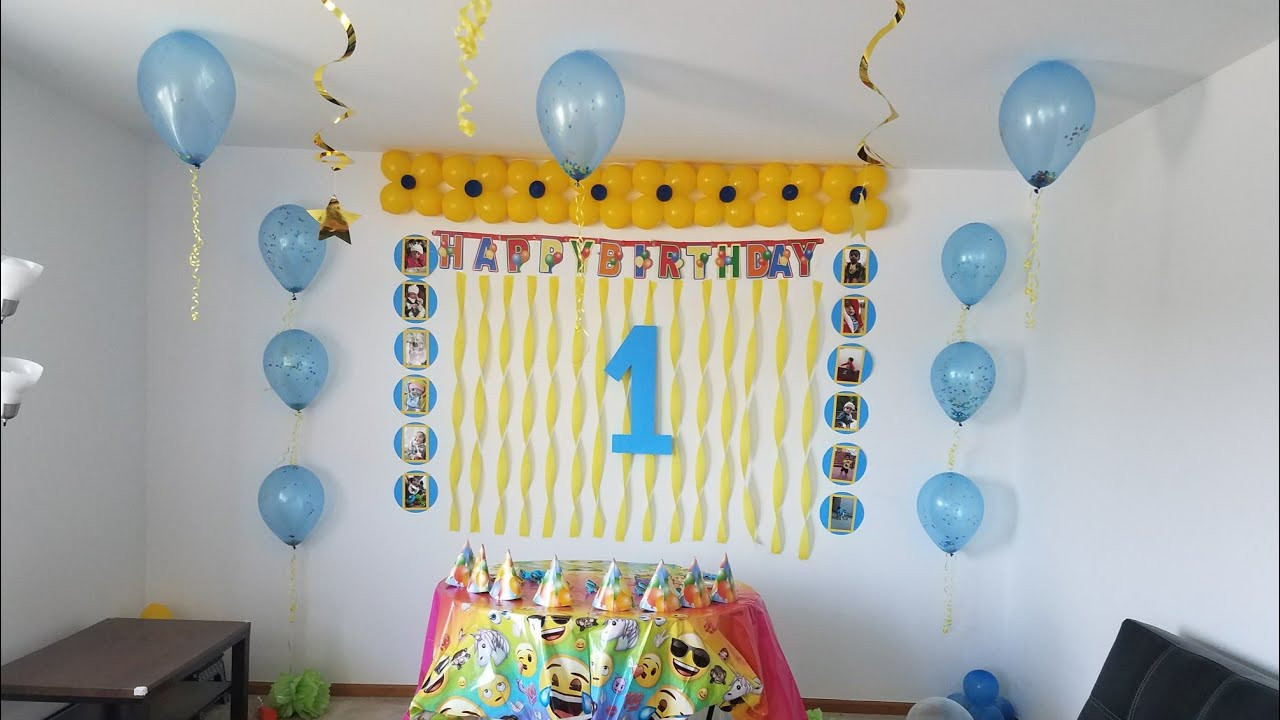 Best ideas about Home Birthday Party Ideas
. Save or Pin Birthday decoration ideas at home Now.