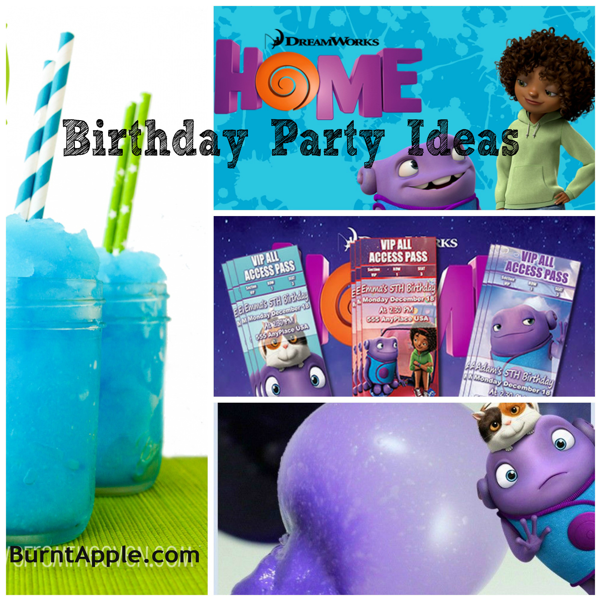 Best ideas about Home Birthday Party Ideas
. Save or Pin Dreamworks Home Birthday Party Ideas Burnt Apple Now.