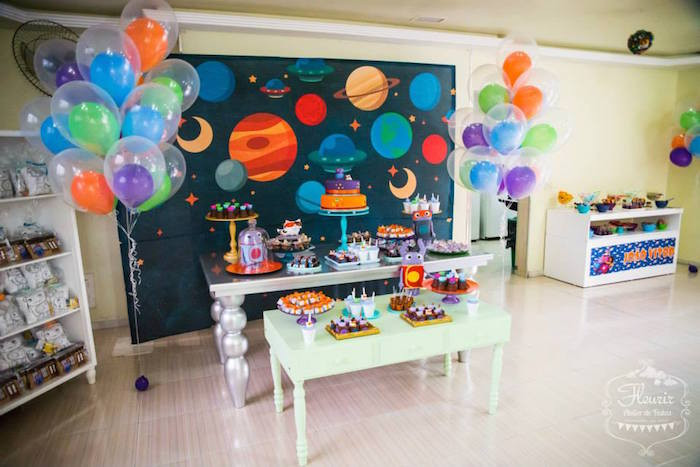 Best ideas about Home Birthday Party Ideas
. Save or Pin Kara s Party Ideas Home Inspired Alien Birthday Party via Now.