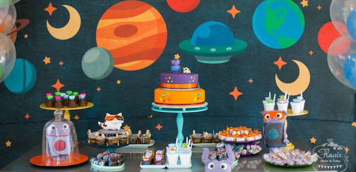 Best ideas about Home Birthday Party Ideas
. Save or Pin Kara s Party Ideas Home Inspired Alien Birthday Party Now.