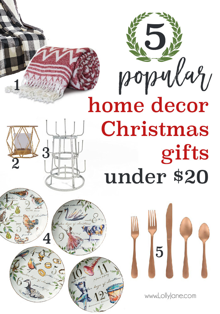 Best ideas about Home Decor Gift Ideas
. Save or Pin popular home decor t ideas for Christmas Now.
