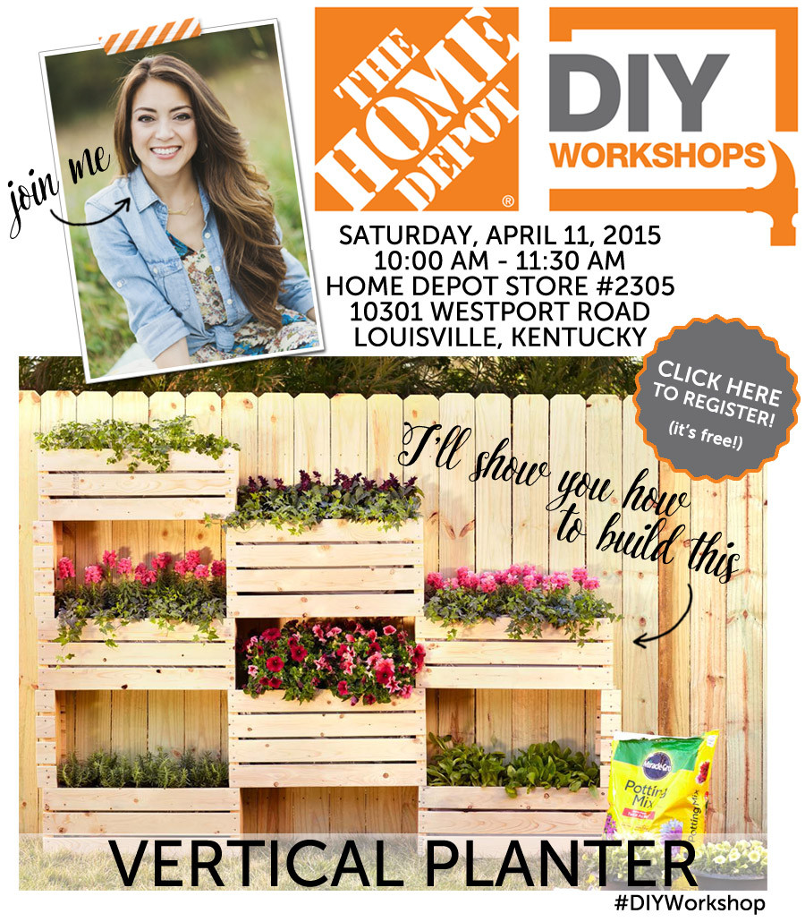 Best ideas about Home Depot DIY
. Save or Pin Home Depot DIY Workshop with Jen Woodhouse Now.