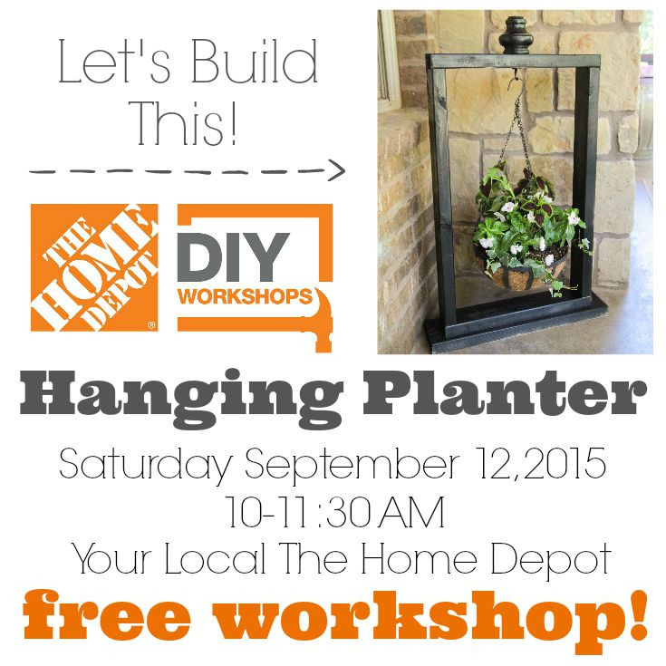 Best ideas about Home Depot DIY Classes
. Save or Pin The Home Depot Fall DIY Workshop Save the Date — Decor Now.