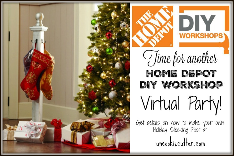 Best ideas about Home Depot DIY Workshop
. Save or Pin Home Depot DIY Workshops Holiday Stocking Post Now.