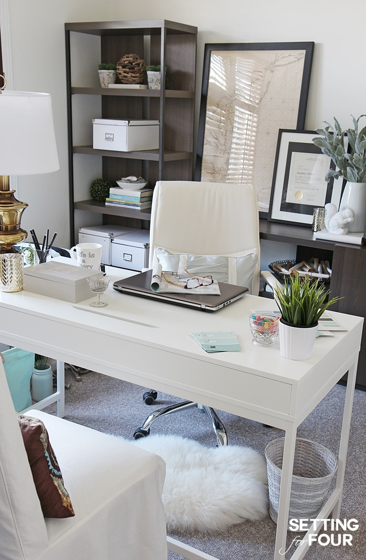 Best ideas about Home Office Decor
. Save or Pin Home fice Makeover Before and After Setting for Four Now.