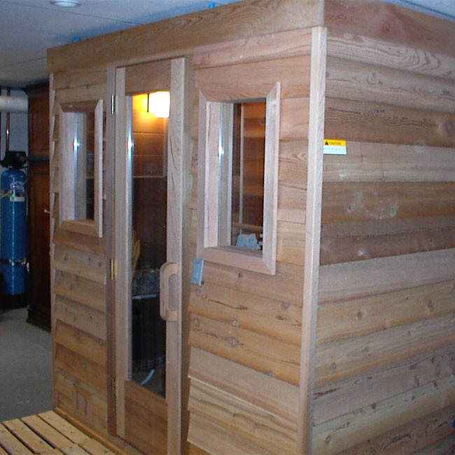 Best ideas about Home Sauna DIY
. Save or Pin 5 x7 Home Sauna Kit Heater Accessories Now.