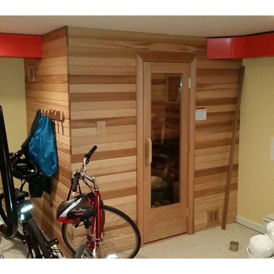 Best ideas about Home Sauna DIY
. Save or Pin 4 x6 Home Sauna Kit Now.