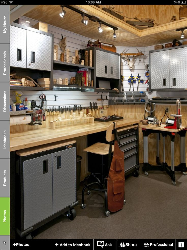Best ideas about Home Workshop Ideas
. Save or Pin Garage Idea Workbench Setup Option Purchased Now.